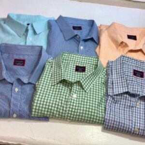UntuckIt Men's XXXLC Button Up Long Sleeve Shirts Lot of 6 Big Tall